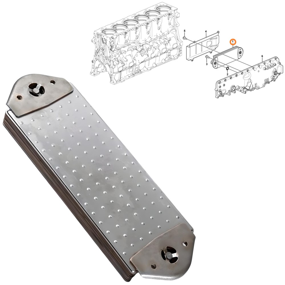 L0209079-Radiador Óleo Motor -20505537-