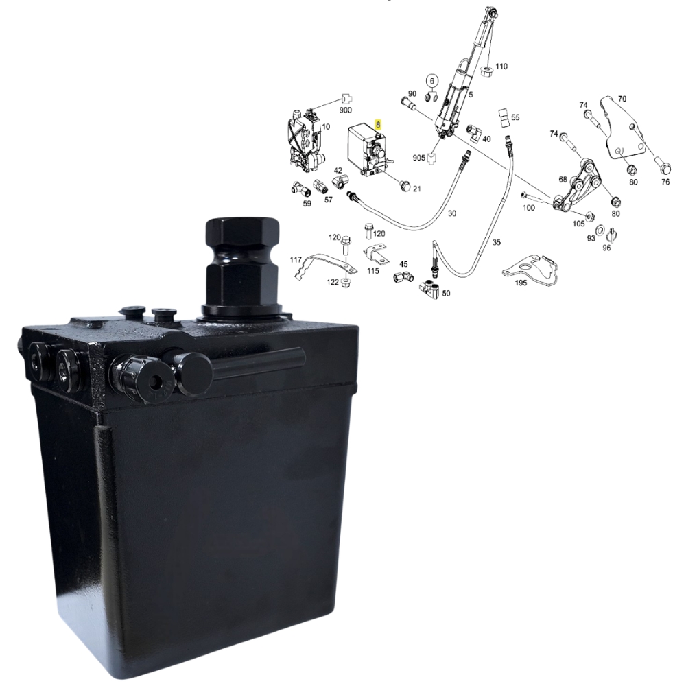 L0308094-Bomba Hidr. Basculam. Cabine -9605530001-