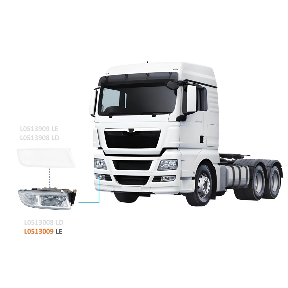 L0513009-Farol Auxiliar LD-81251016522 | 2V5941064-